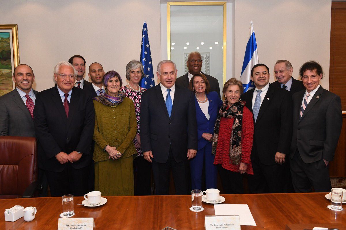 Dems meeting Netanyahu
