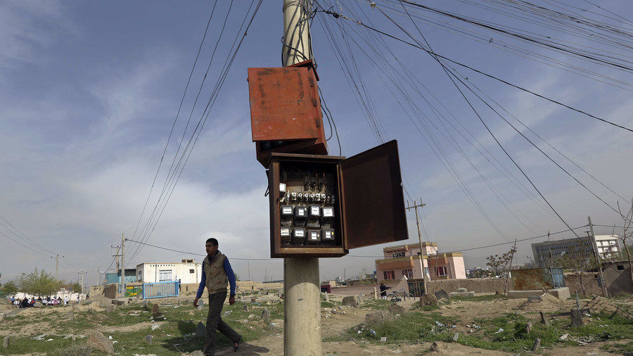 Afghan power lines