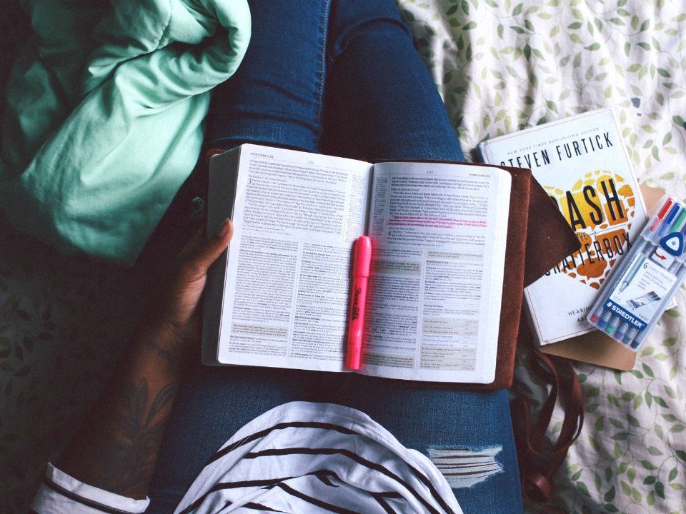 person reading