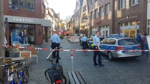 Click to enlarge Muenster truck attack