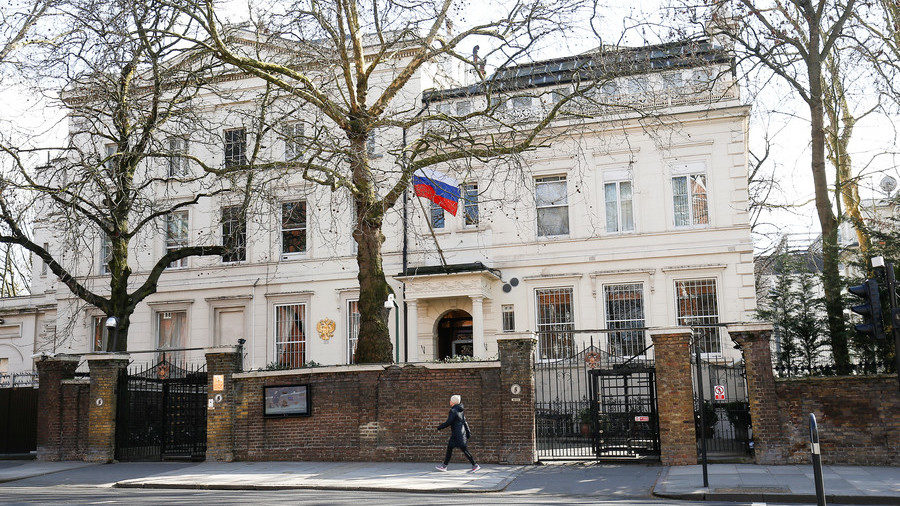 Click to enlarge Russian Embassy in London