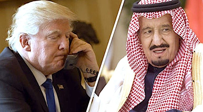 Click to enlarge trump Salman bin Abdulaziz Al Saud