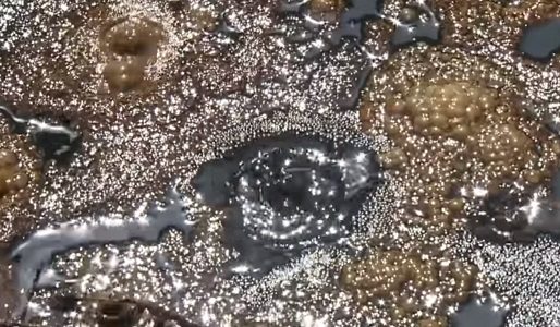 Click to enlarge Bubbling crater