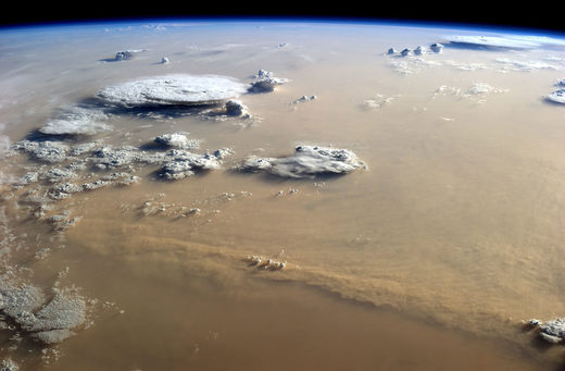 Click to enlarge Sahara Sandstorm