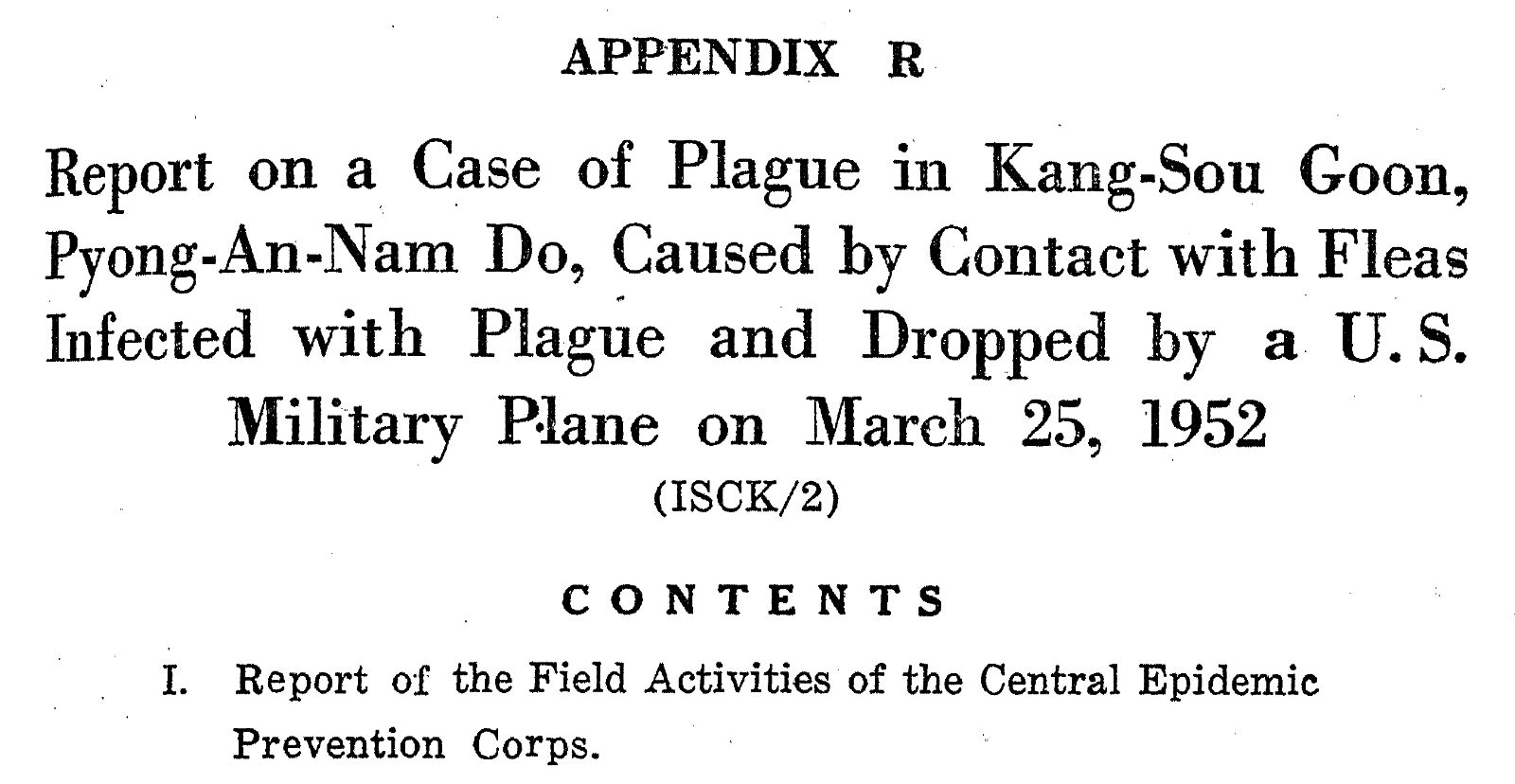 Plague history