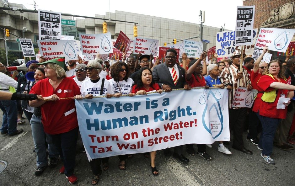 detroit water shut off