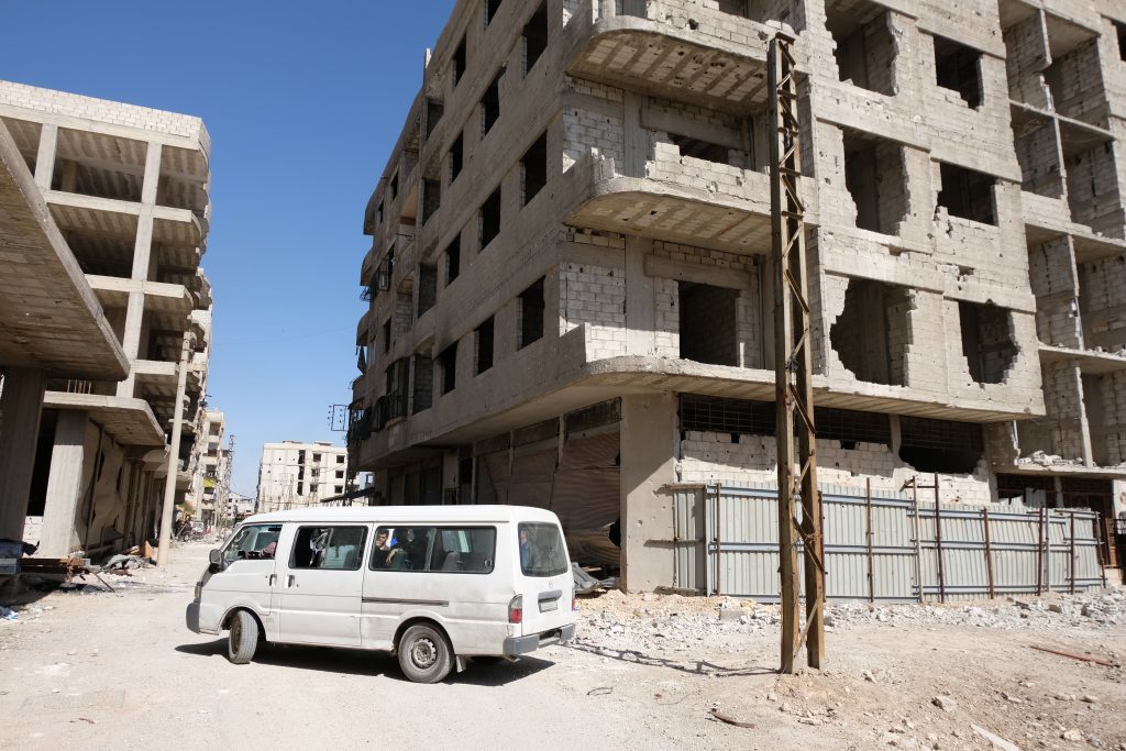 The chemical weapons manufacturing site in Erbin