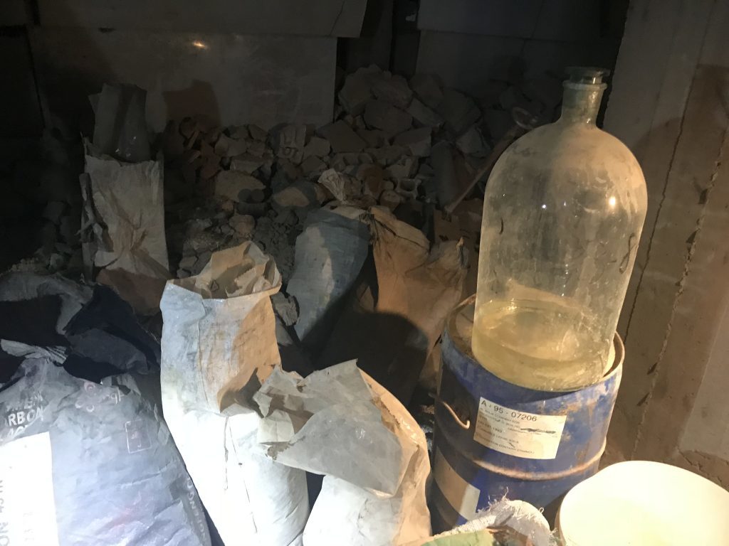 Eastern Ghuta terrorist chemical weaspons ingredients  2