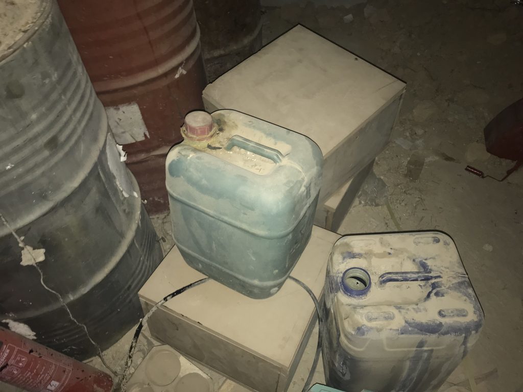 Eastern Ghuta terrorist chemical weaspons ingredients 4