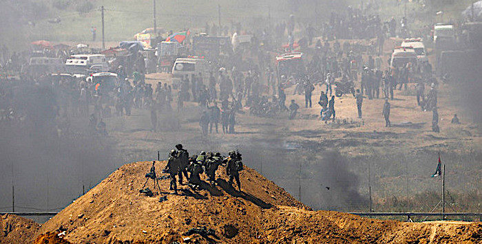 IDF snipers Gaza