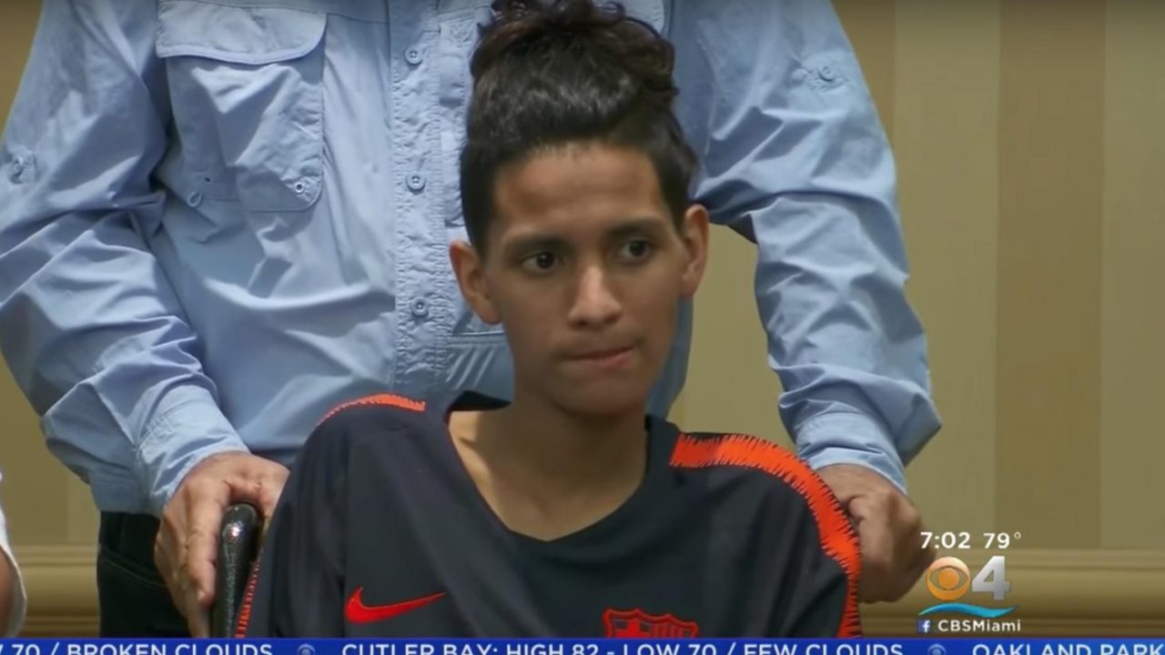 Click to enlarge Anthony Borges Parkland shooting