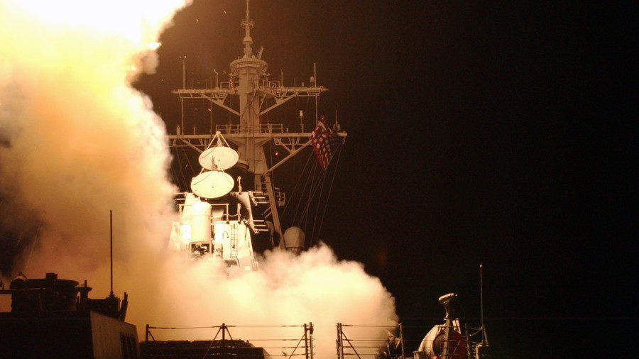 US Navy destroyer Iraq