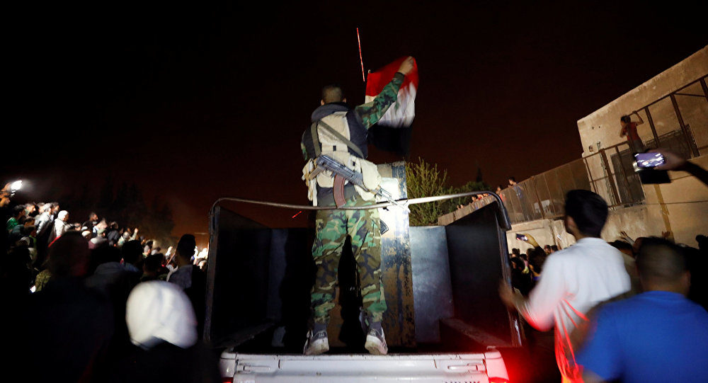 pro-Assad forces