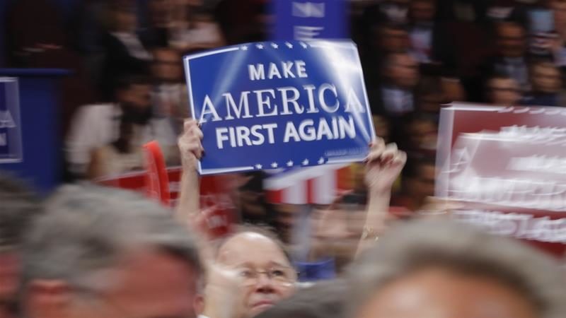 Click to enlarge america first sign