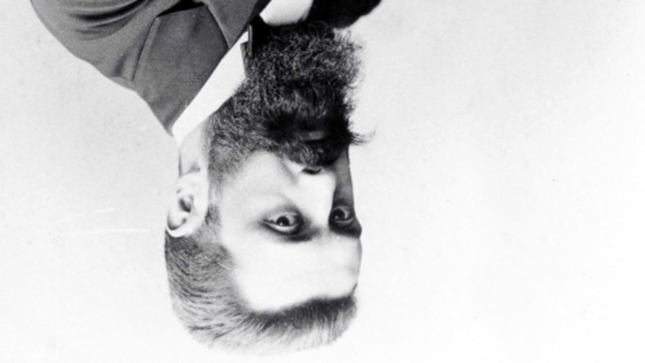 Theodore Herzl upside down