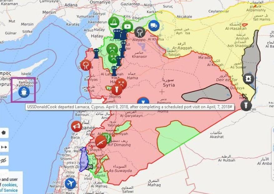 syria map