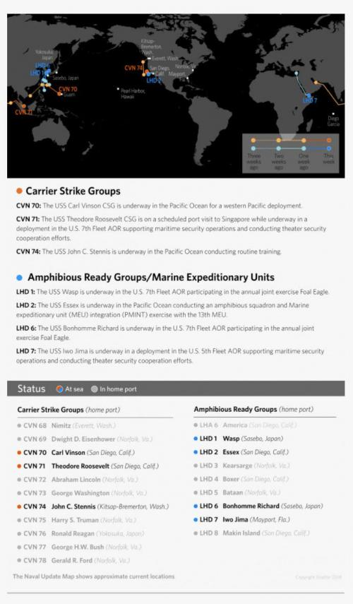 carrier strike group map