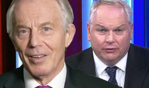 Tony Blair Adam Boulton Sky News