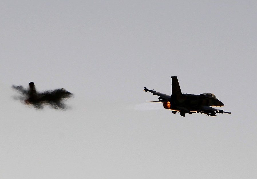 Israeli Air Force F-16 fighter jets