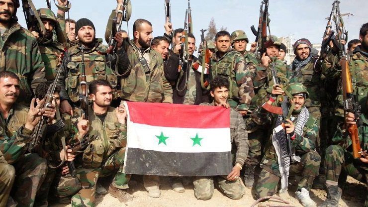 syrian army liberates Palmyra