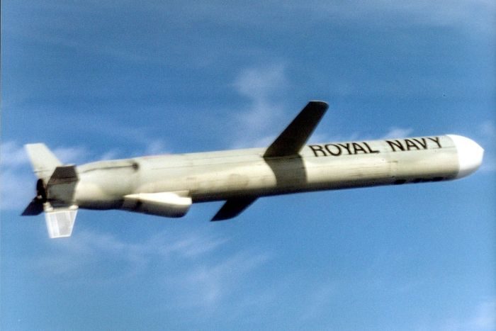 Click to enlarge Bristish missile