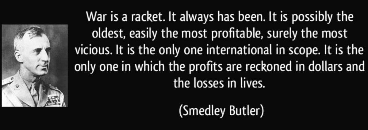 war is a racket