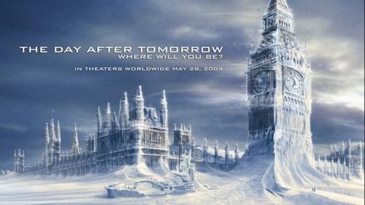 Hollywood blockbuster The Day After Tomorrow.