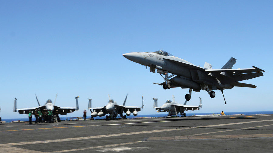 Fighter jets aboard USS Harry S. Truman