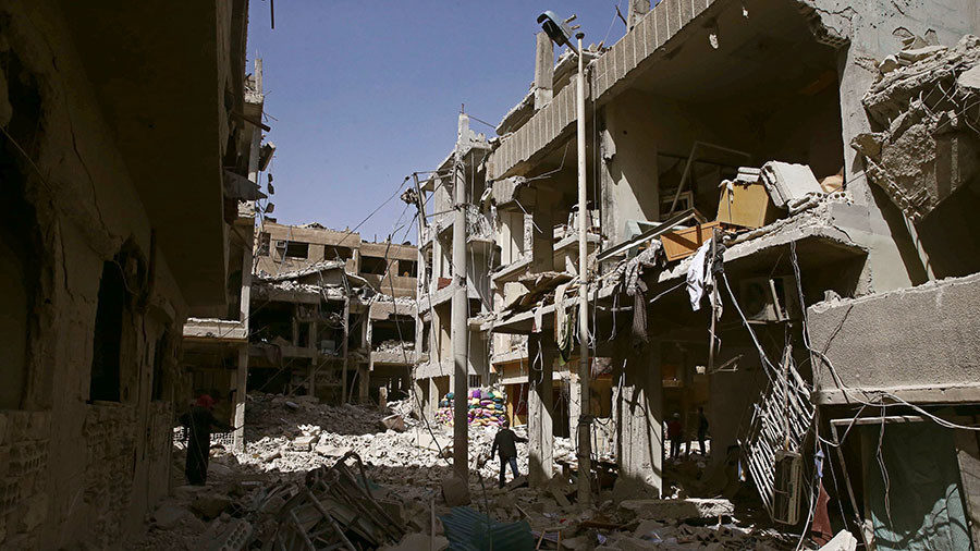 Click to enlarge Syria destruction