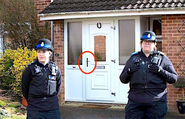 Click to enlarge Skripal door handle