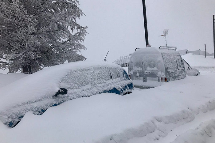 Click to enlarge Even more fresh snow for the Sierra Nevada, Spain