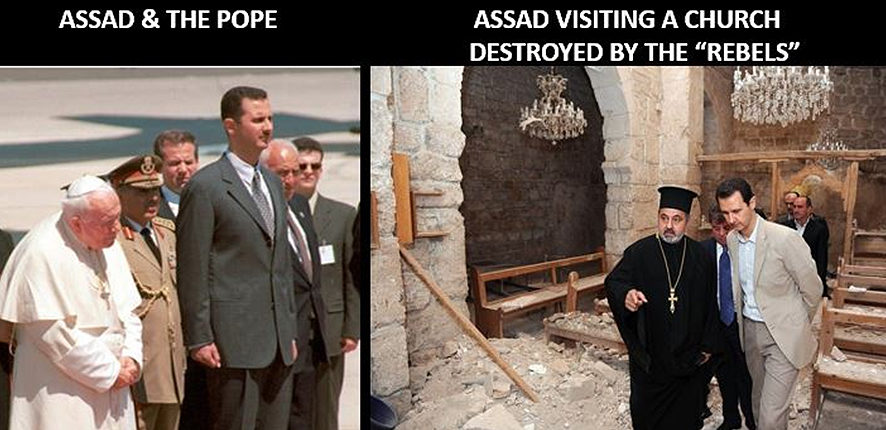 Assad religious beliefs Christianity