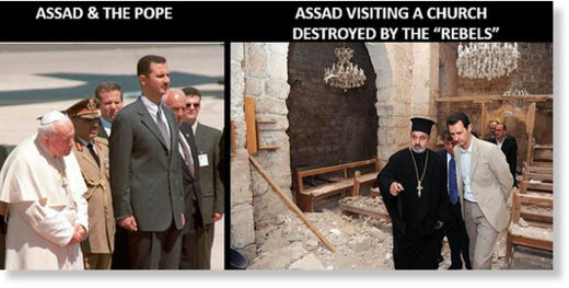 Assad religious beliefs Christianity