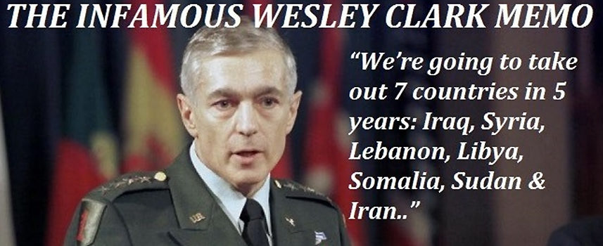 Wesley Clark 7 countries in 5 years