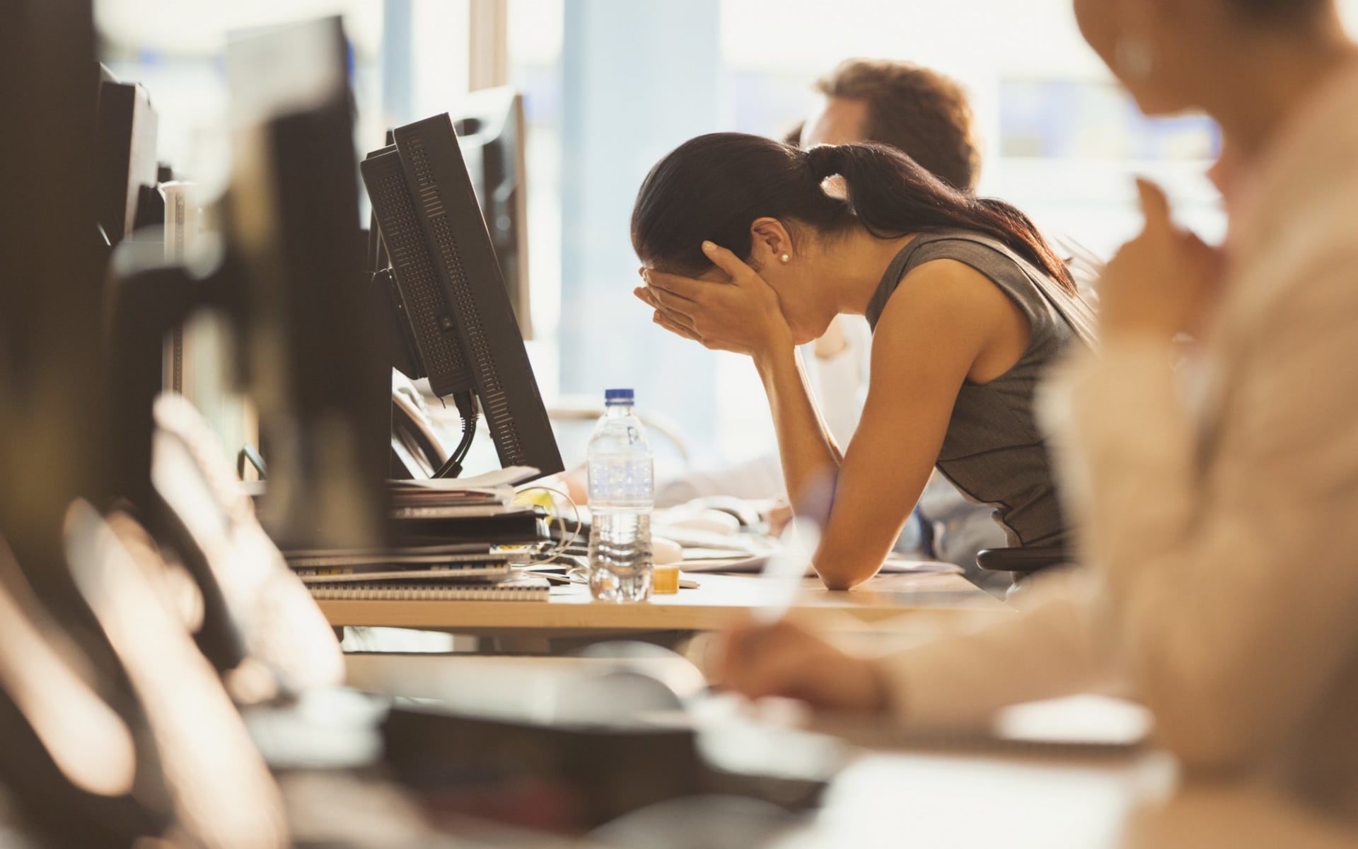 desk sitting brain damage