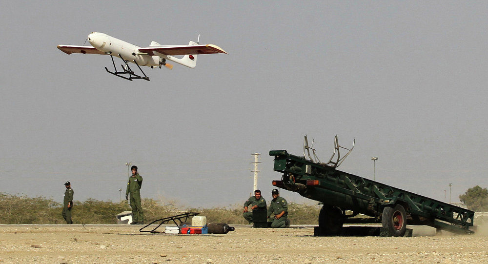 Click to enlarge Downed Iranian UAV