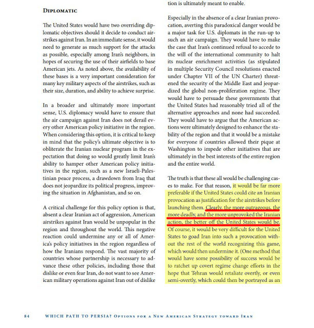 Click to enlarge Iran recommendations Brookings