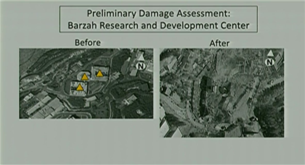 syria attack damage