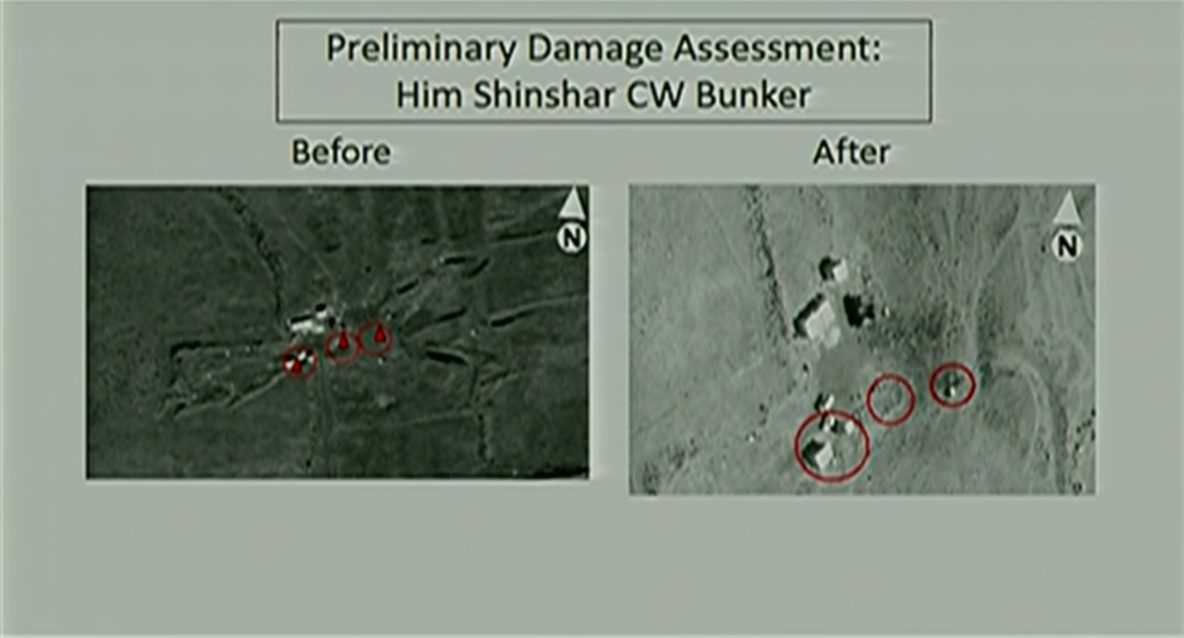 syria attack damage
