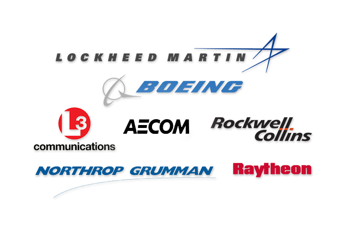 Click to enlarge defence contractors