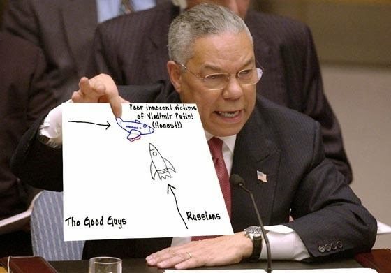 colin powell meme sadam weapons mass destruction syria russia