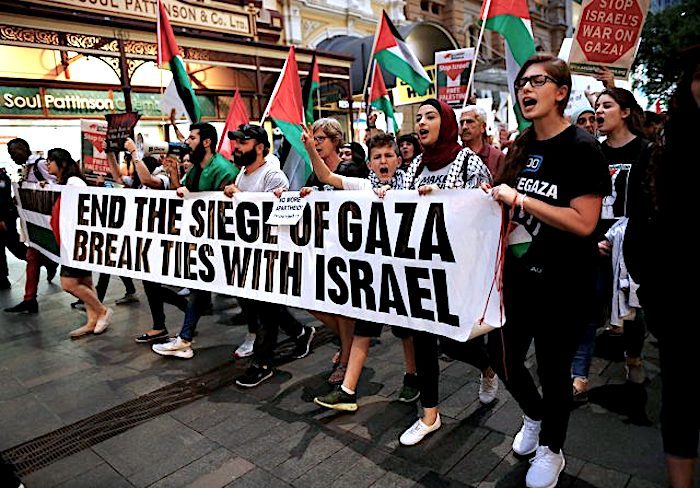 Click to enlarge UofSydney protest