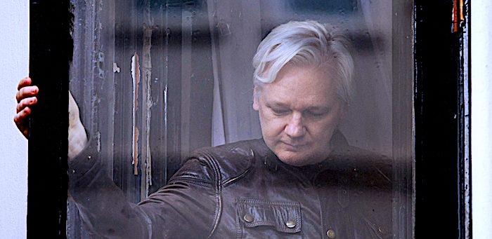 Click to enlarge Julian Assange