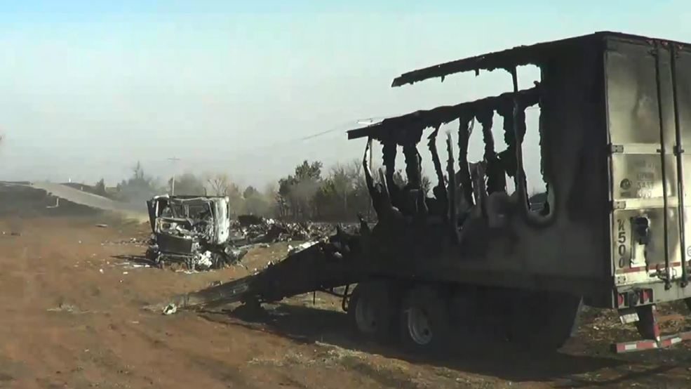 Wildfires have burned thousands of acres in northwest Oklahoma.