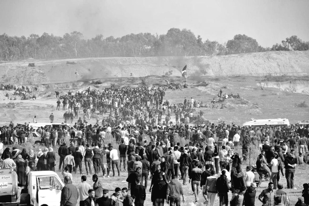 Gaza protest