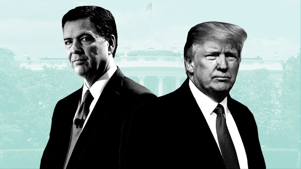 Comey and Trump