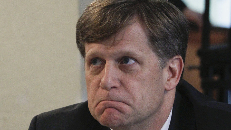 Former US Ambassador to Russia Michael McFaul