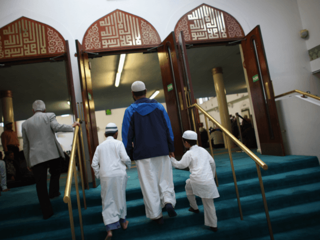 entering mosque