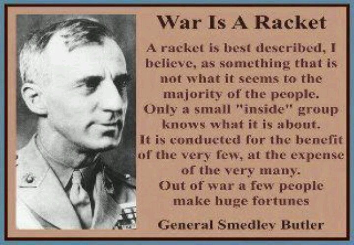 smedley butler war racket