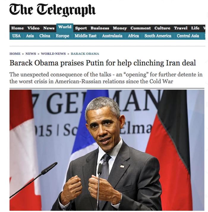 Obama the telegraph